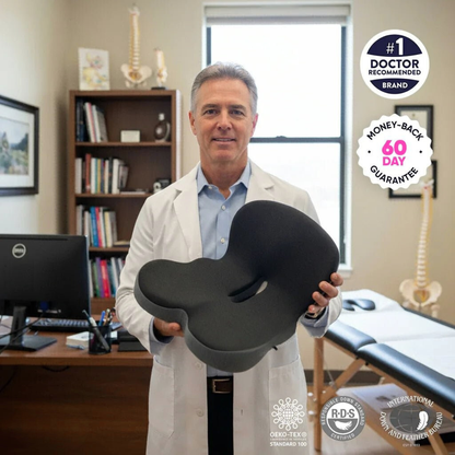 Tailbone-Relief Seat Cushion