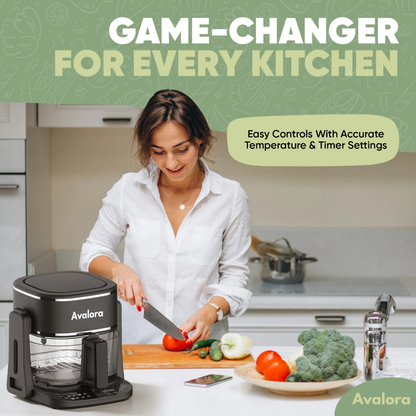 Avalora 3-in-1 Air Fryer Grill & Boil