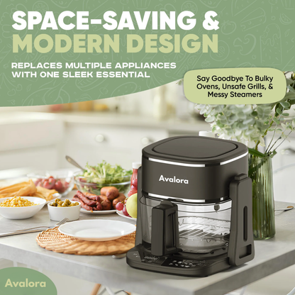 Avalora 3-in-1 Air Fryer Grill & Boil