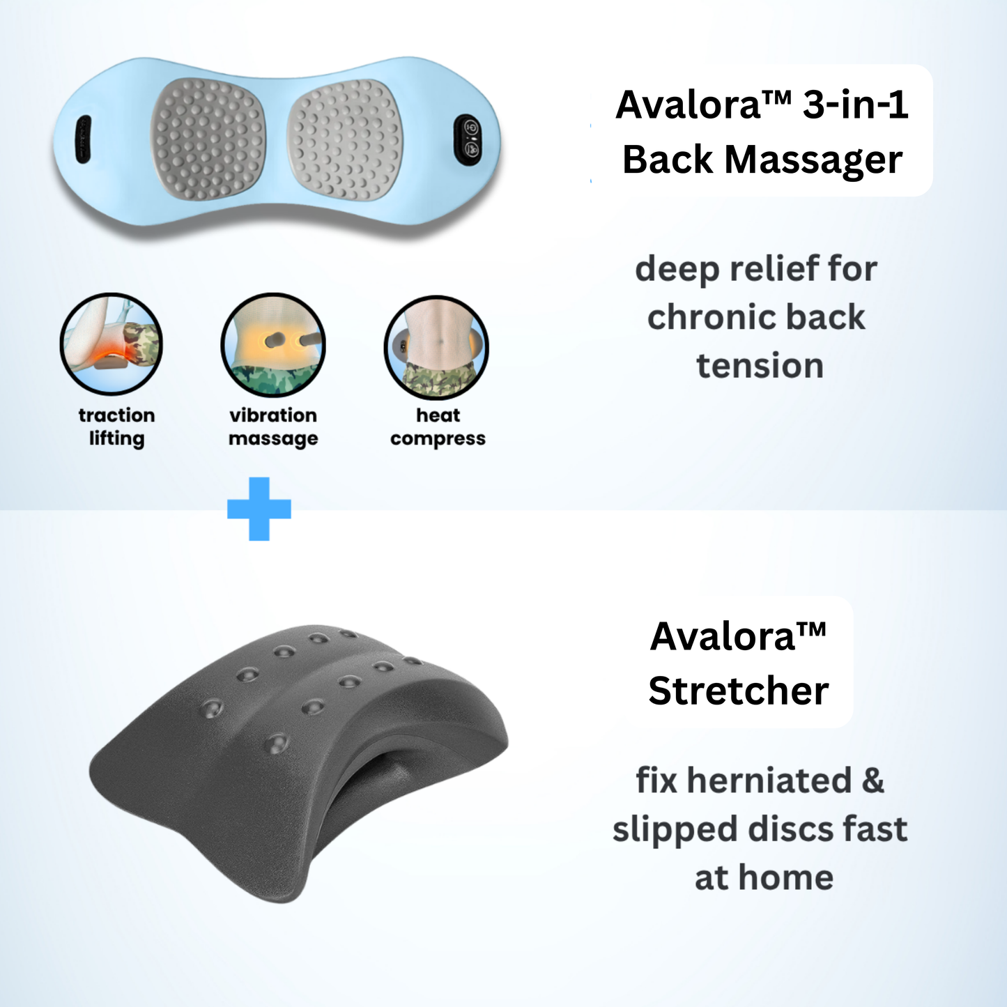 Avalora™ 3-in-1 Back Massager