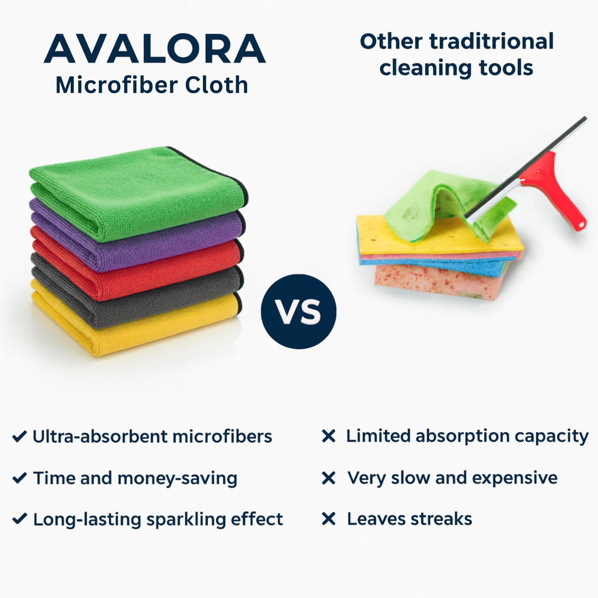 Streak-Free Microfiber Cloth