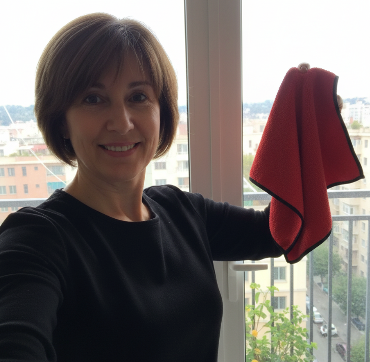 Streak-Free Microfiber Cloth